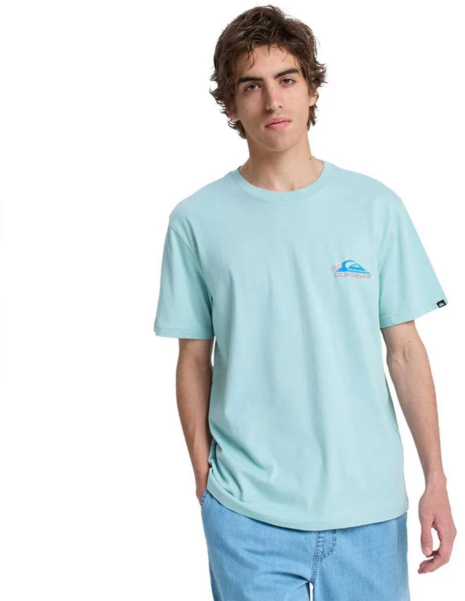 Quiksilver Ev Barrel Paradise T-shirt Met Korte Mouwen L Man Blauw