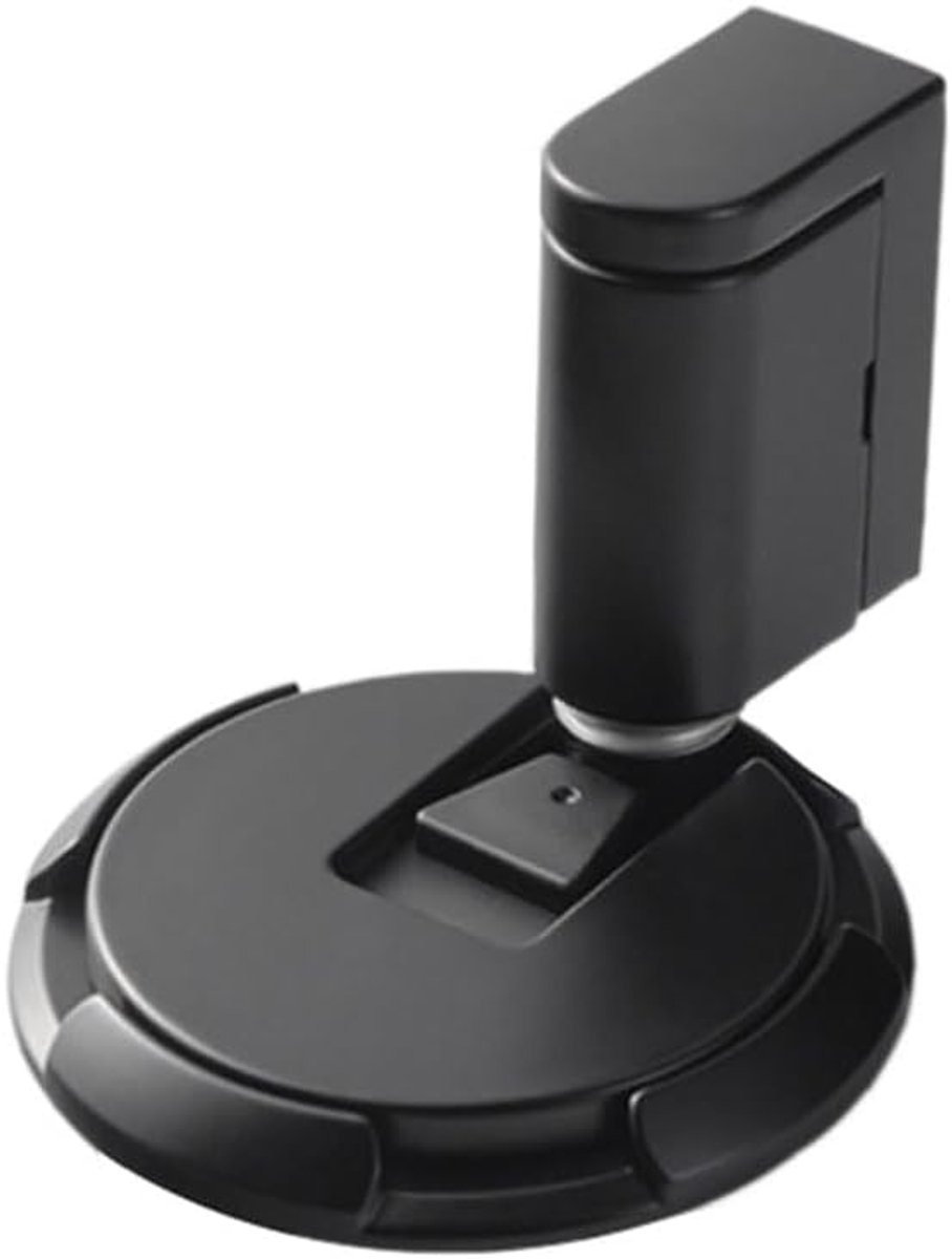 Zelfklevende Deurstopper Zwart - Magnetische Deurvanger voor Vloermontage - Veiligheid