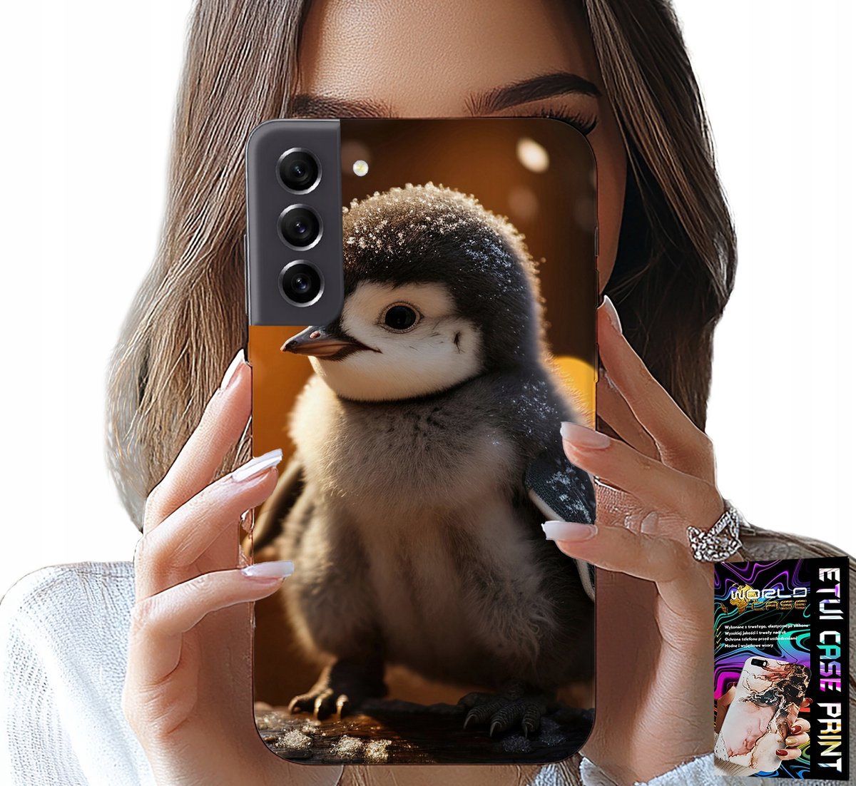 HOESJE VOOR SAMSUNG GALAXY S22 - LEUKE PINGUÏN-, TUPTAK- EN MADAGASCAR-PATRONEN