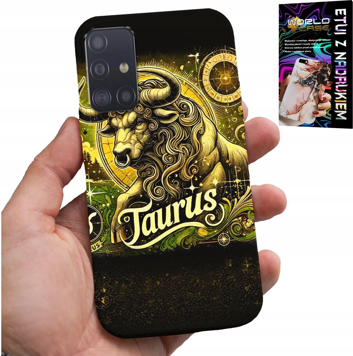 HOESJE VOOR SAMSUNG GALAXY A71 - STERRENBEELD STIER ASTRONOMIE HOESJE
