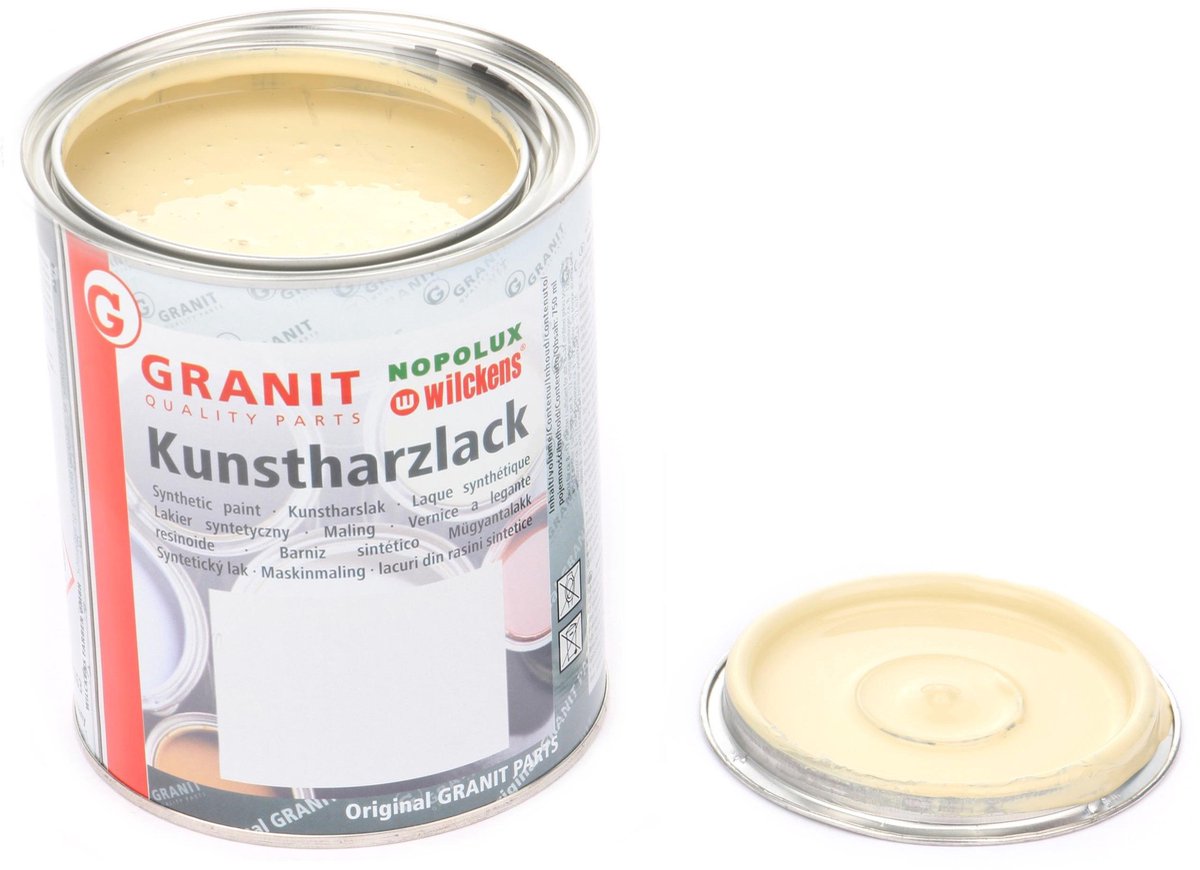 Nopolux Wilckens Granit - Ivoorlak - RAL 1014 - 2.5 l - Weerbestendig
