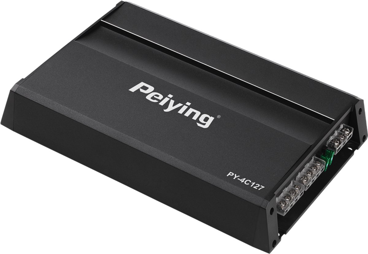 Peiying Basic Serie - Autoversterker - 4-kanaals - 200 W - PY-4C127