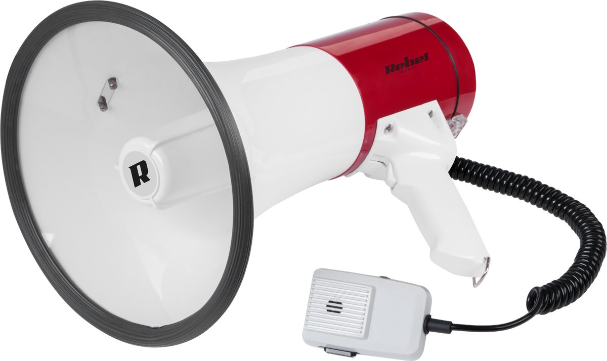 Inne DH-09 - Draagbare Megafoon - 25 W Horn - Sirene - 240mm