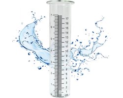 Regenmeter – Neerslagmeter – Tuinwatermeter – Regenwatermeetinstrument – ​​Tuinregenmeter – Kunststof