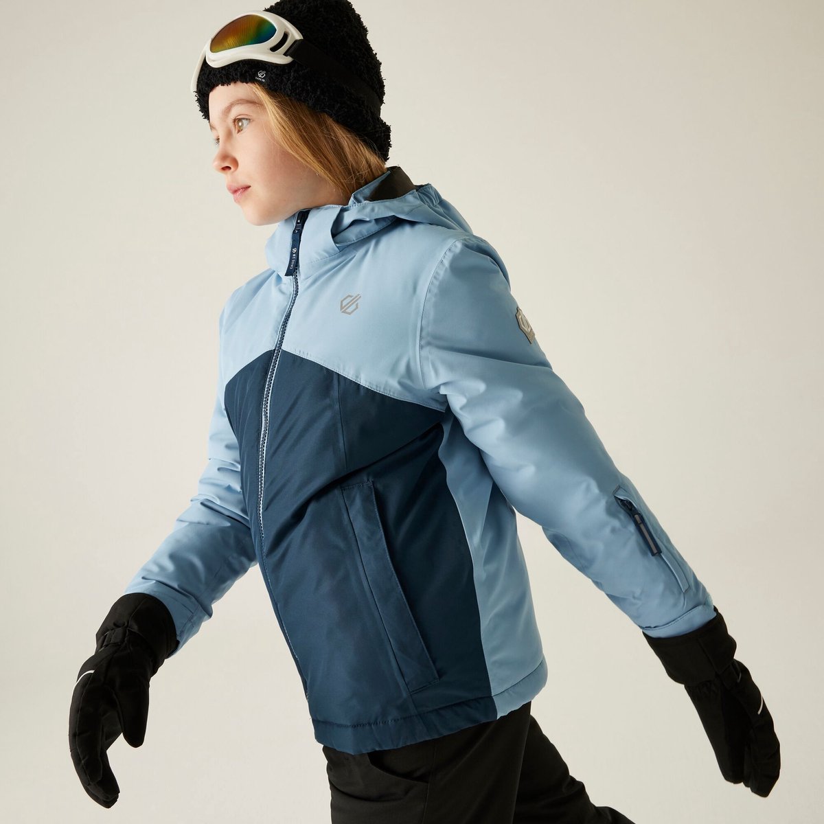 Kinder ski-jas Dare 2B Impose V Denim