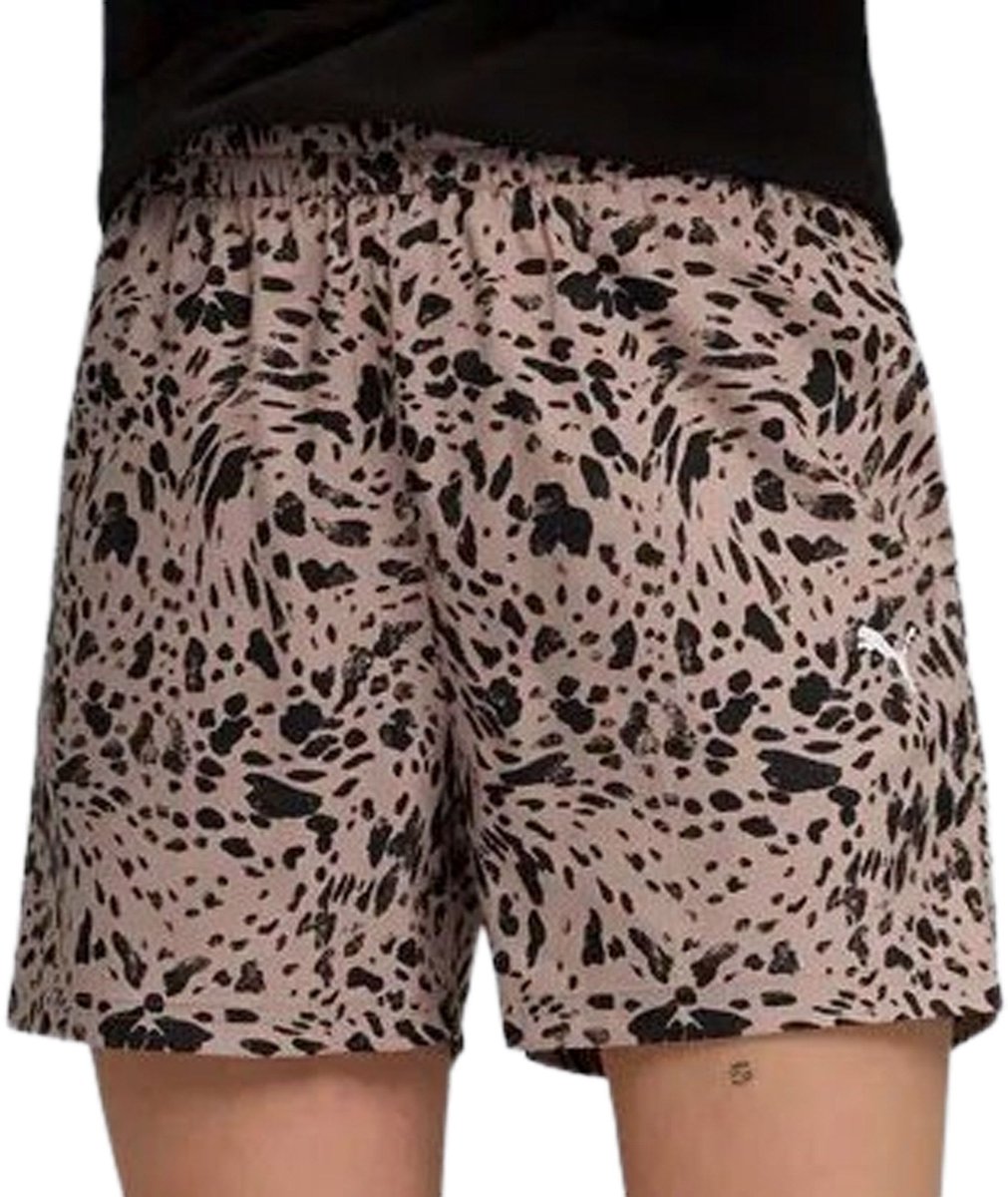 Puma Essentials Animal Short Dames Zwart