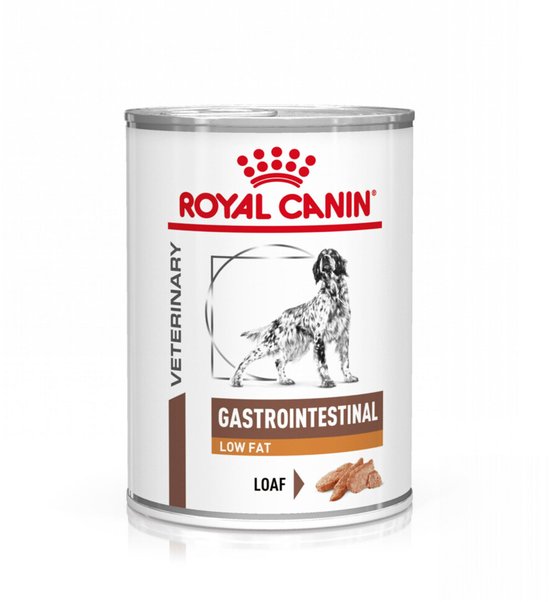 Royal Canin blik hondenvoer Gastrointestinal Low Fat.