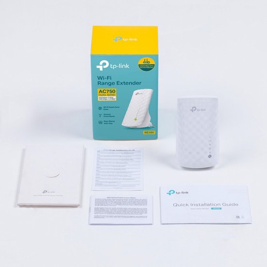 TP-Link RE200 - WiFi Repeater - 750 Mbps