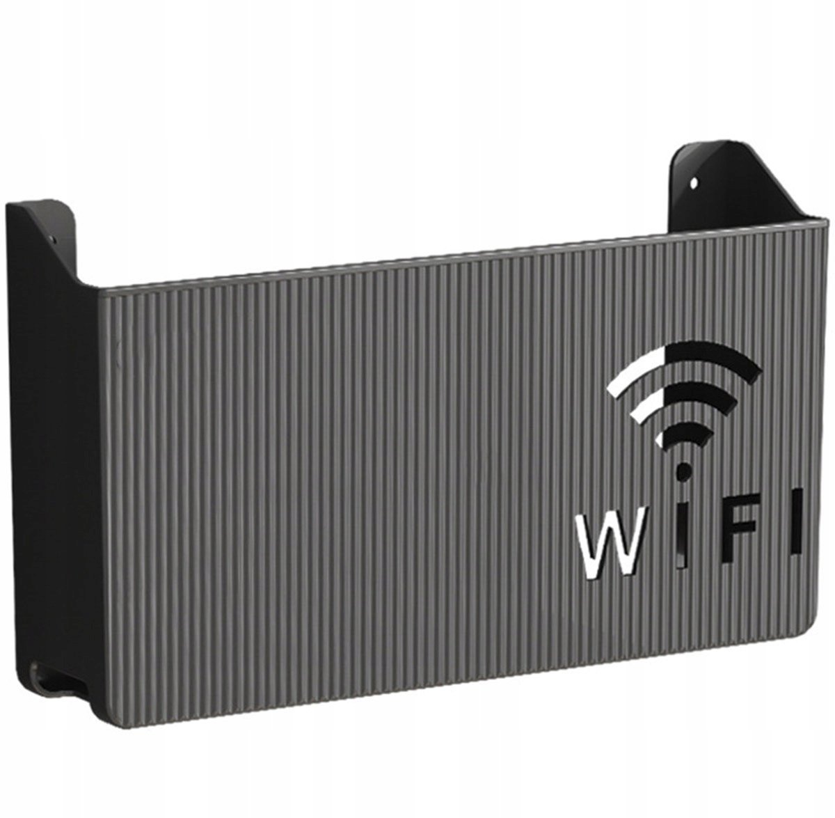 MParts Serie - Wandplank voor Router - Wi-Fi Switch - Zwart - Compact
