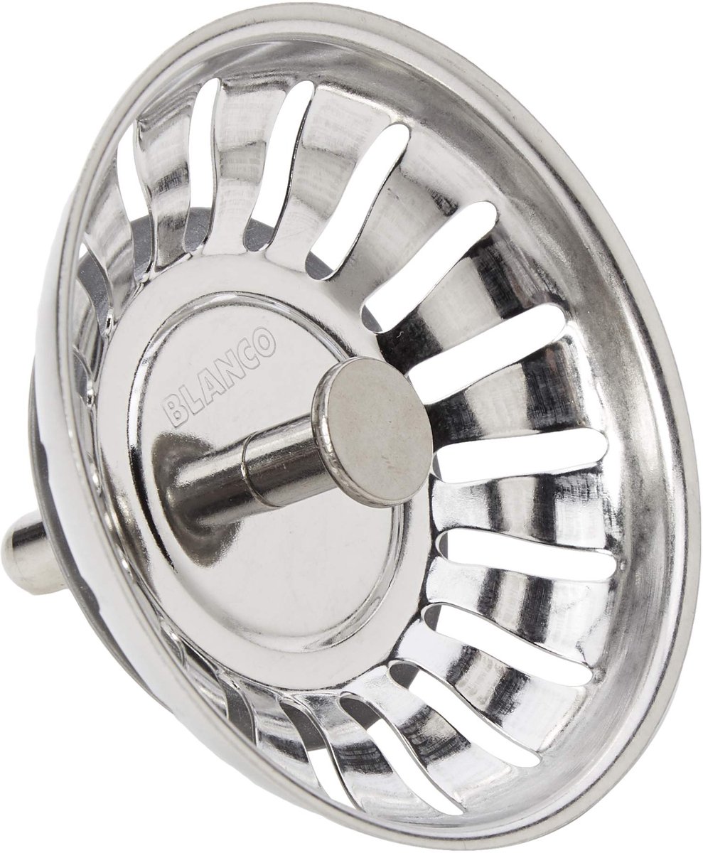 Zeefmandje voor Spoelbakken - Afdichting 51 mm - 3,5 inch met 18 Afvoersleuven