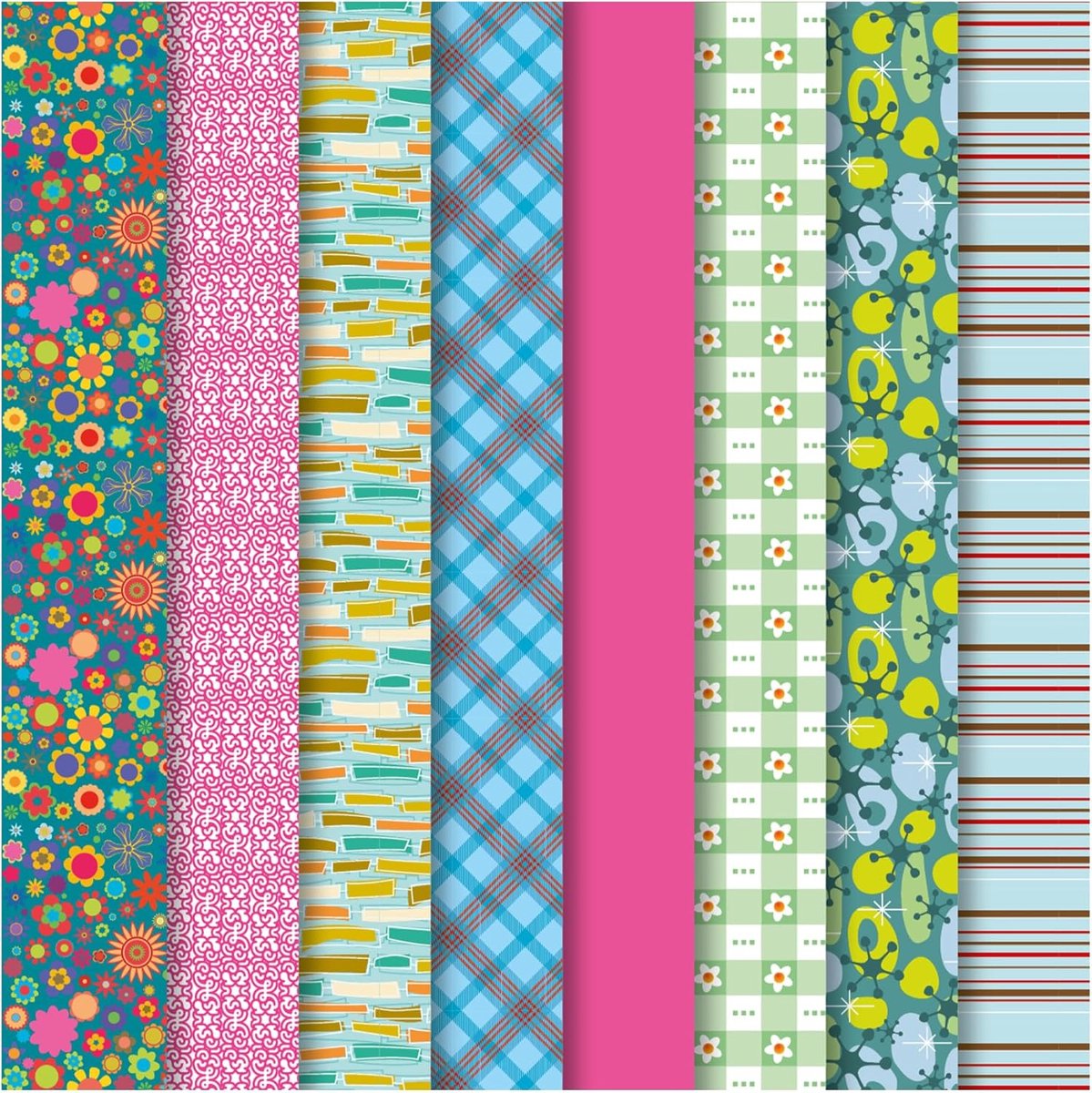 Kleding voor poppen - Stoffen set - Creatief knutselen - Handwas onderhoud - 31 x 24 cm - Meerkleurig