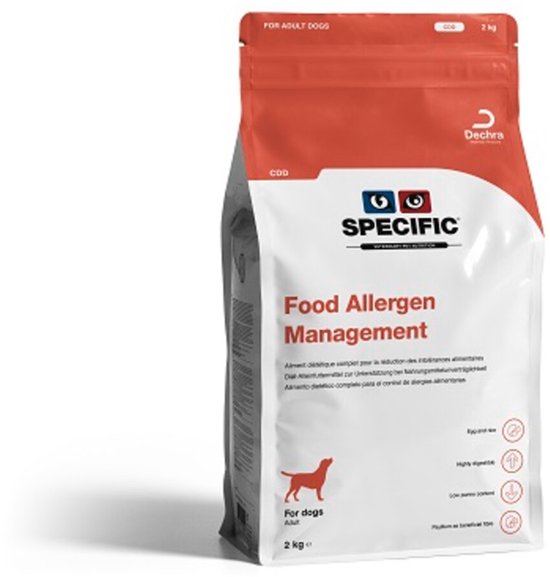 Specific CDD Food Allergy Management 2 Pellets