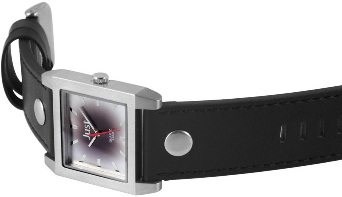JUST Herenhorloge van echt leer JU235 Just JU235 Analoog met echte leren band - Adviesprijs 54,90 €