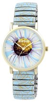 Raptor Herenhorloge siliconen Swag met echte leren band, 3 ATM, inclusief geschenkdoos