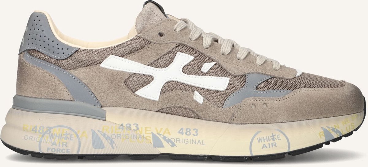 Premiata Mick Sneakers - Suède - Heren - Beige - Maat 44