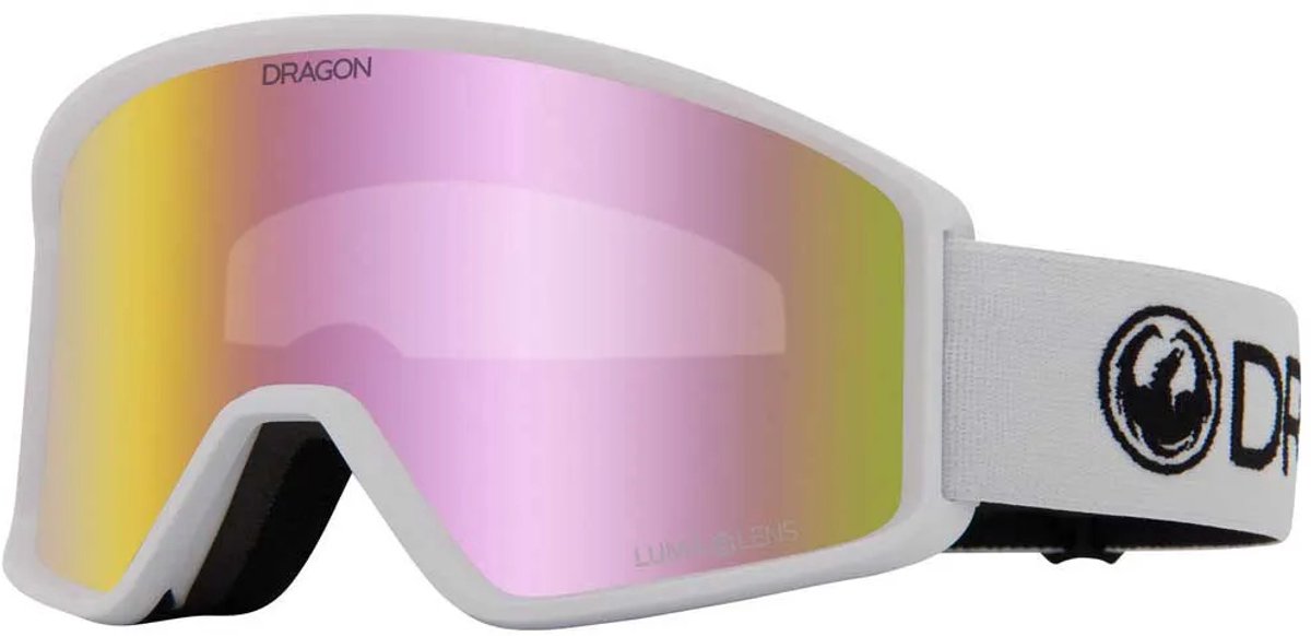 Dragon Alliance DXT OTG Jeugd Skibril - White/Pink Ionized