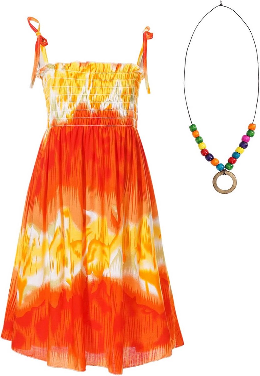 Meisjes Jurk Prinsessen Stijl met Halsketting Zomer Strandfeest Kleding