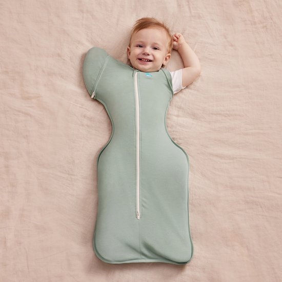 Foto: Love to dream babyslaapzak swaddle up inbakeren afbouwen baby 3 6 maanden 6 8 5 kg zomer olive