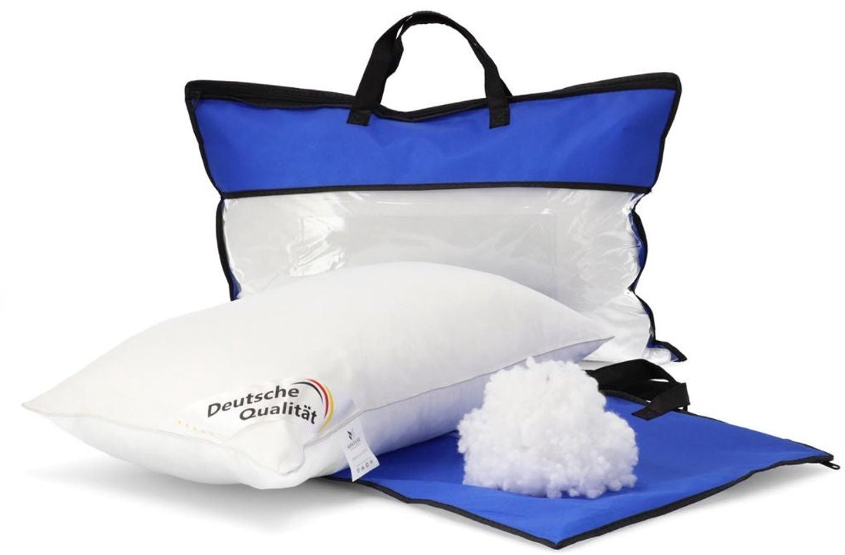 Parya Home Kussen Set - 2-Delig - Verstelbaar - Allergievriendelijk - Hoogwaardige Vulling - Duurzaam en Lichtgewicht