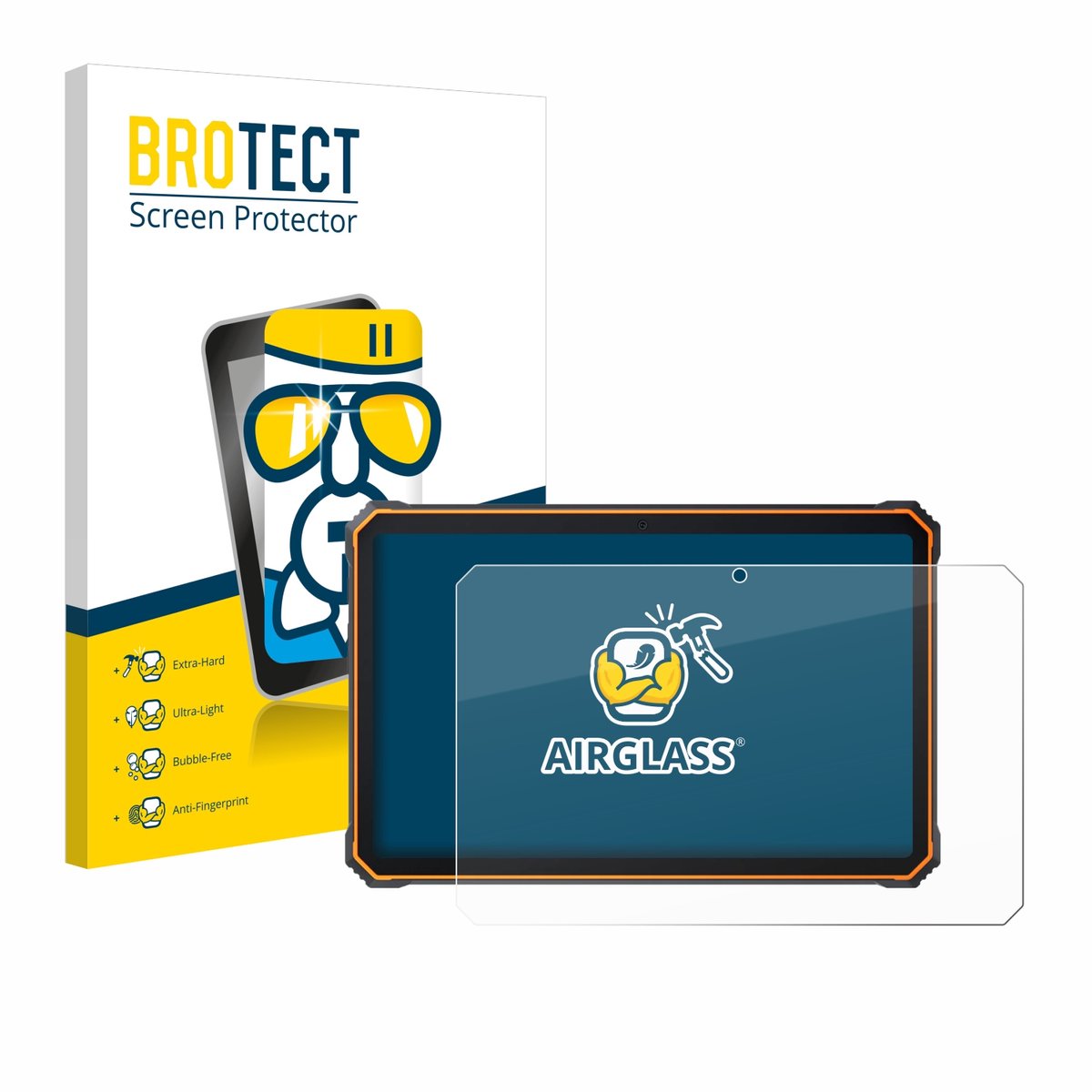 Screenprotector voor Blackview Active 8 Pro 10.36" Beschermglas transparant