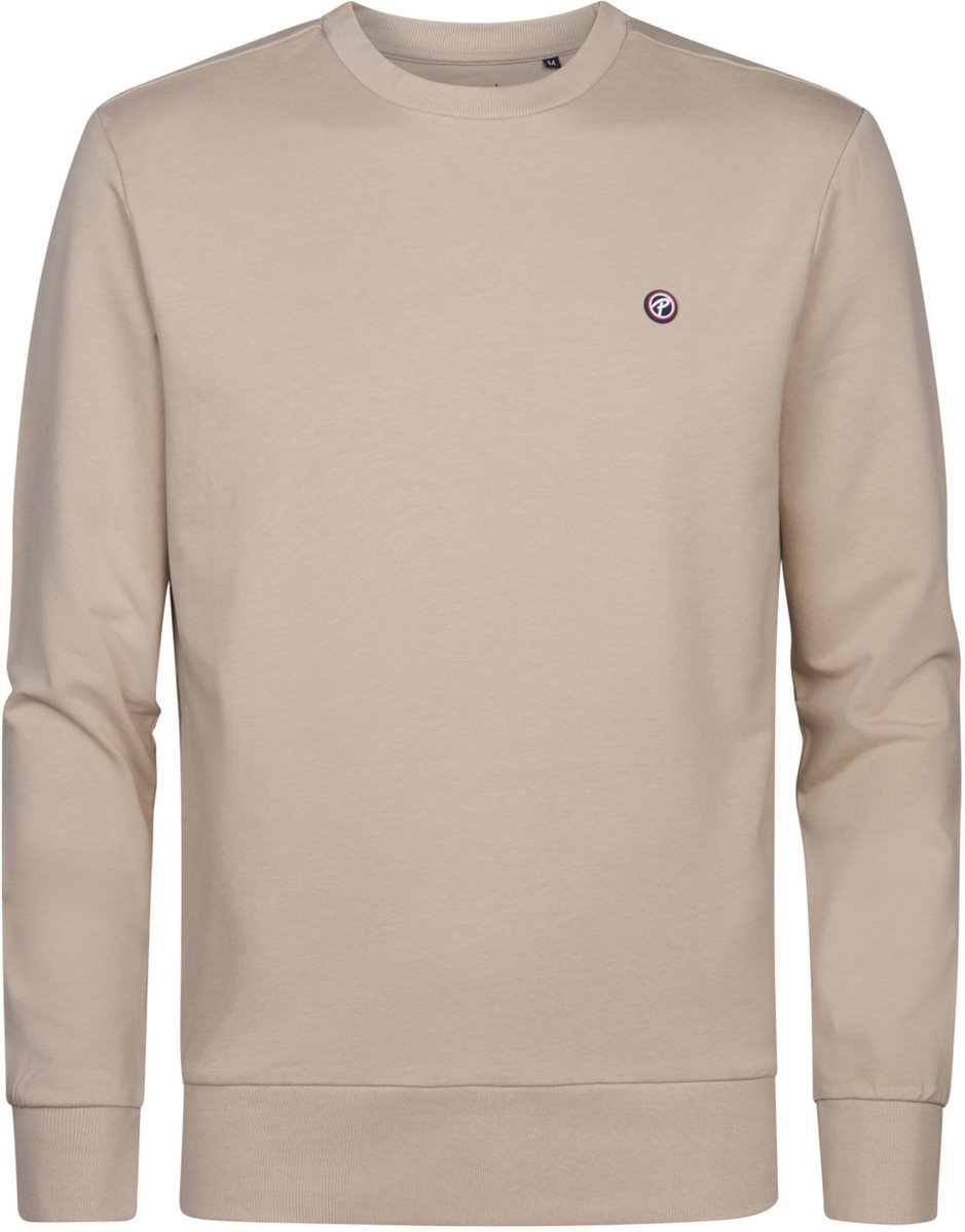 Petrol Industries Trui Sweater Met Logo M Ros Swr002 7130 Light Tan Mannen Maat - XL
