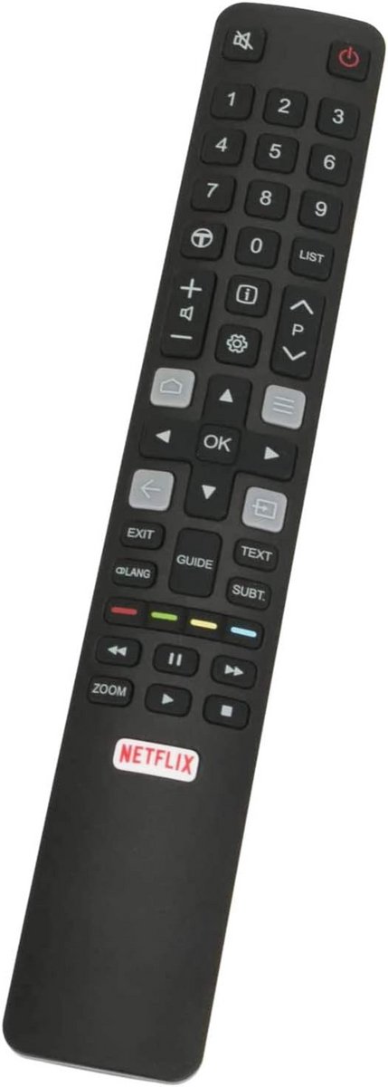 Universele Afstandsbediening Vervanging voor TCL 4K UHD QLED Televisies