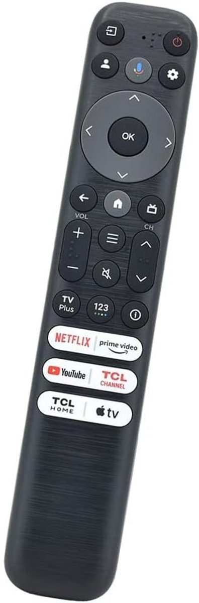 Universele Voice Afstandsbediening met Bluetooth voor TCL Smart TV
