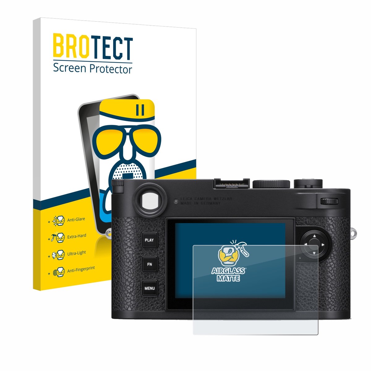 BROTECT - Screenprotector voor Leica M11 - Folie Beschermfolie Beschermglas matte