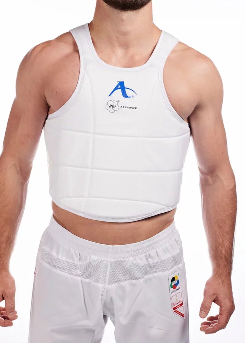 Karate-bodyprotector Arawaza WKF-approved | Wit (Maat: L)