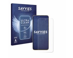 Savvies - Screenprotector voor Motorola Edge 50 Neo - Folie Beschermfolie transparant 6 Stuks