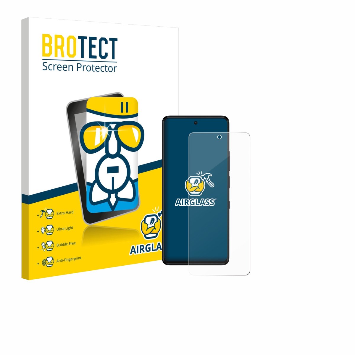 Screenprotector voor TCL 50 Pro NXTPaper 5G Beschermglas transparant