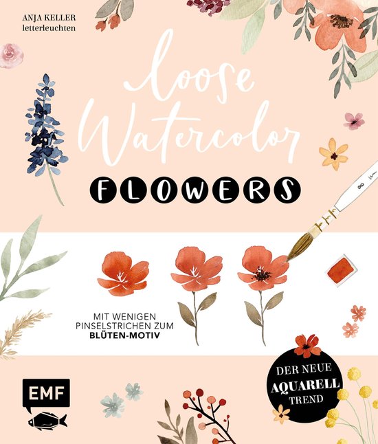 Loose Watercolor – Flowers - cover