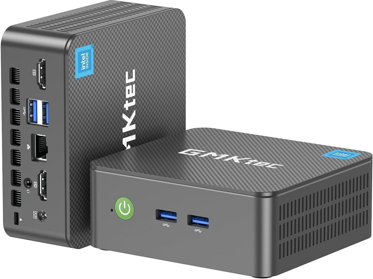 Krachtige Mini PC met Snelle Intel Processor, 16GB RAM en 1TB SSD voor 4K Dual Display