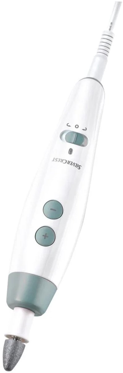 SILVERCREST® PERSONAL CARE Manicure- en pedicureset - Toerental: 2000 - 4600 tpm - Inclusief 7 opzetstukken - Voor verzorgde handen en voeten - Ergonomische vorm - Regelbare snelheid