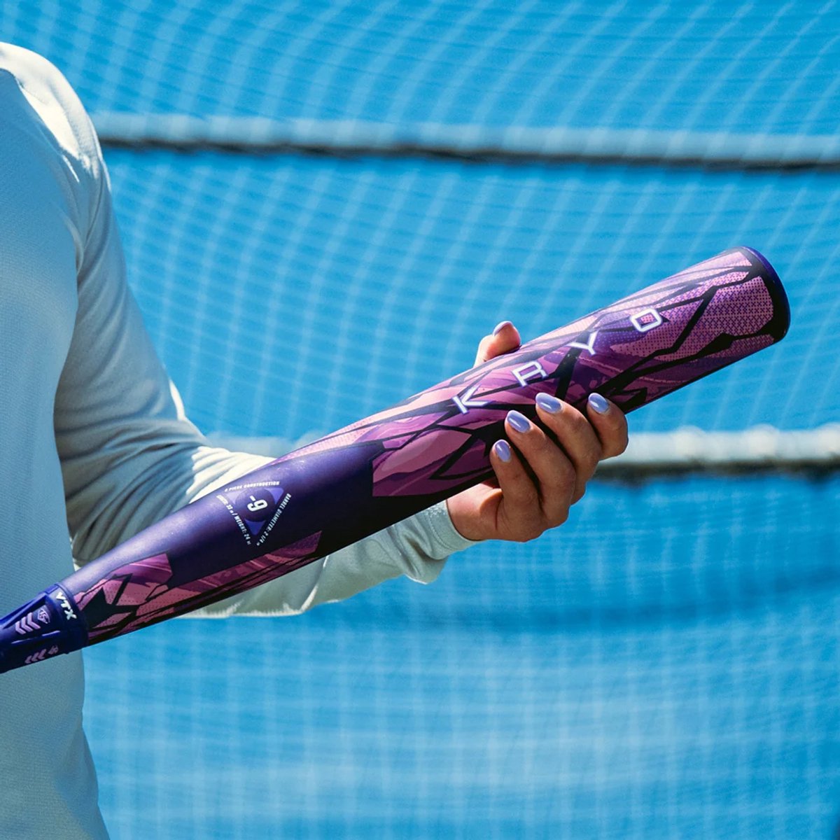 Louisville Slugger - Softbalknuppel - Fastpitch - Kryo - Thundernight - Composite - Paars - 2026 - 31 inch (-11)