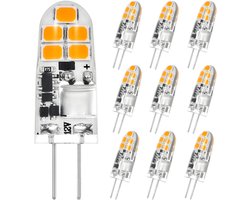 G4 LED Lampjes 12V Vervanging Halogeen 10W-15W (Niet Dimbaar) - 10 Stuks