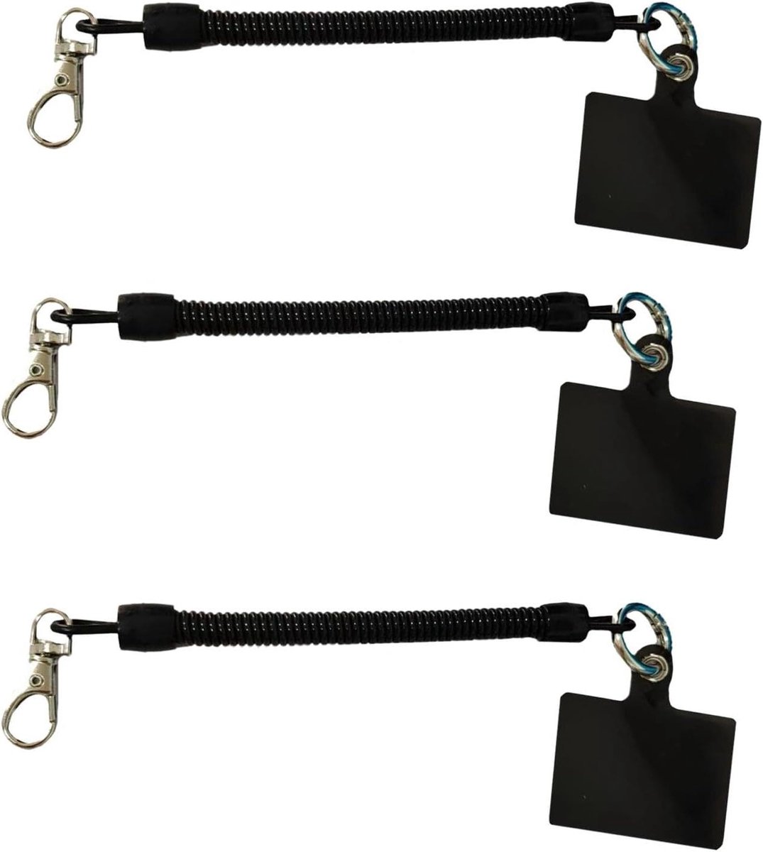 Diefstalbestendige rekbare armband voor smartphones - Universele lus - Veilige grip - Polsbevestiging - Geschikt voor de meeste toestellen.