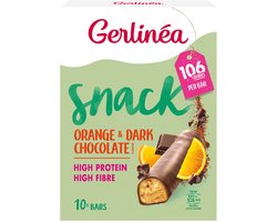 Gerlinea Tussendoortje - Repen - Sinaas en Pure Chocolade - 10 x 31 gr