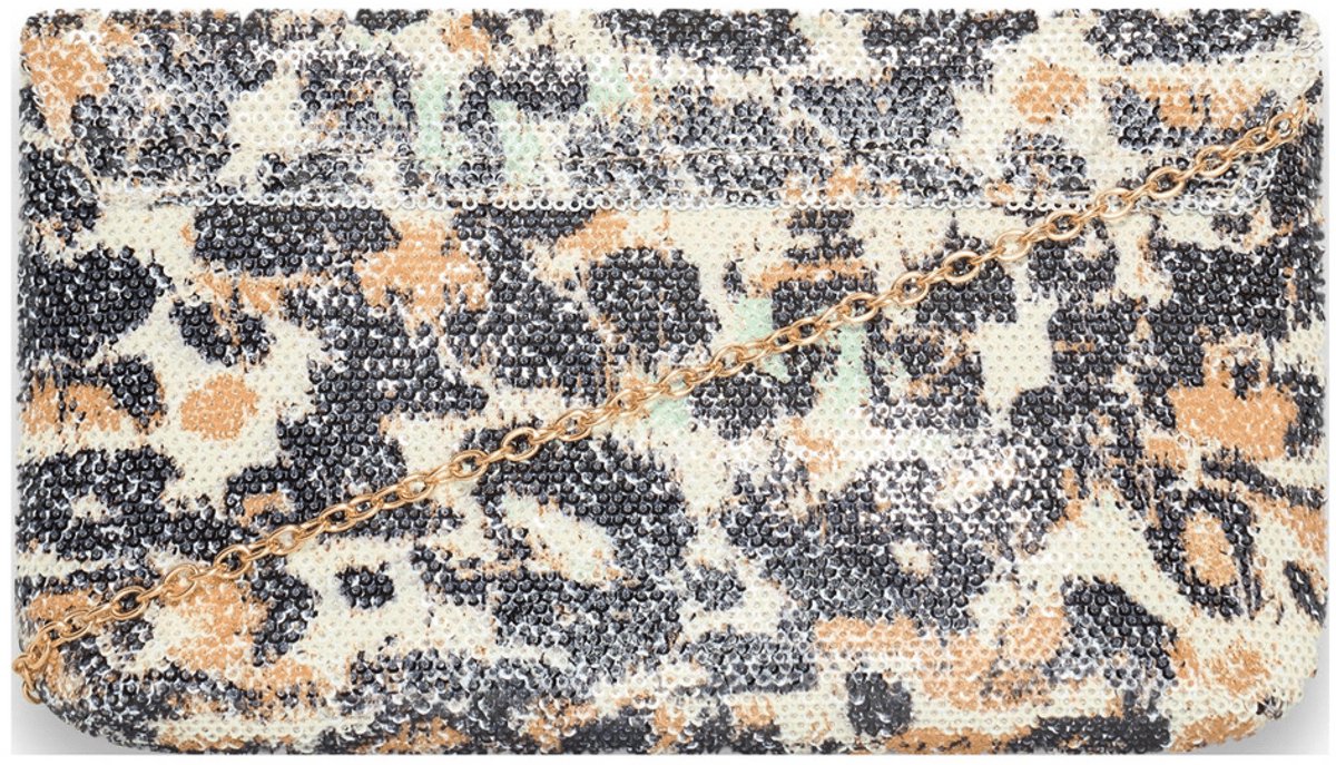 Bulaggi Leopard Clutch Creme | Beige | Maat: One Size