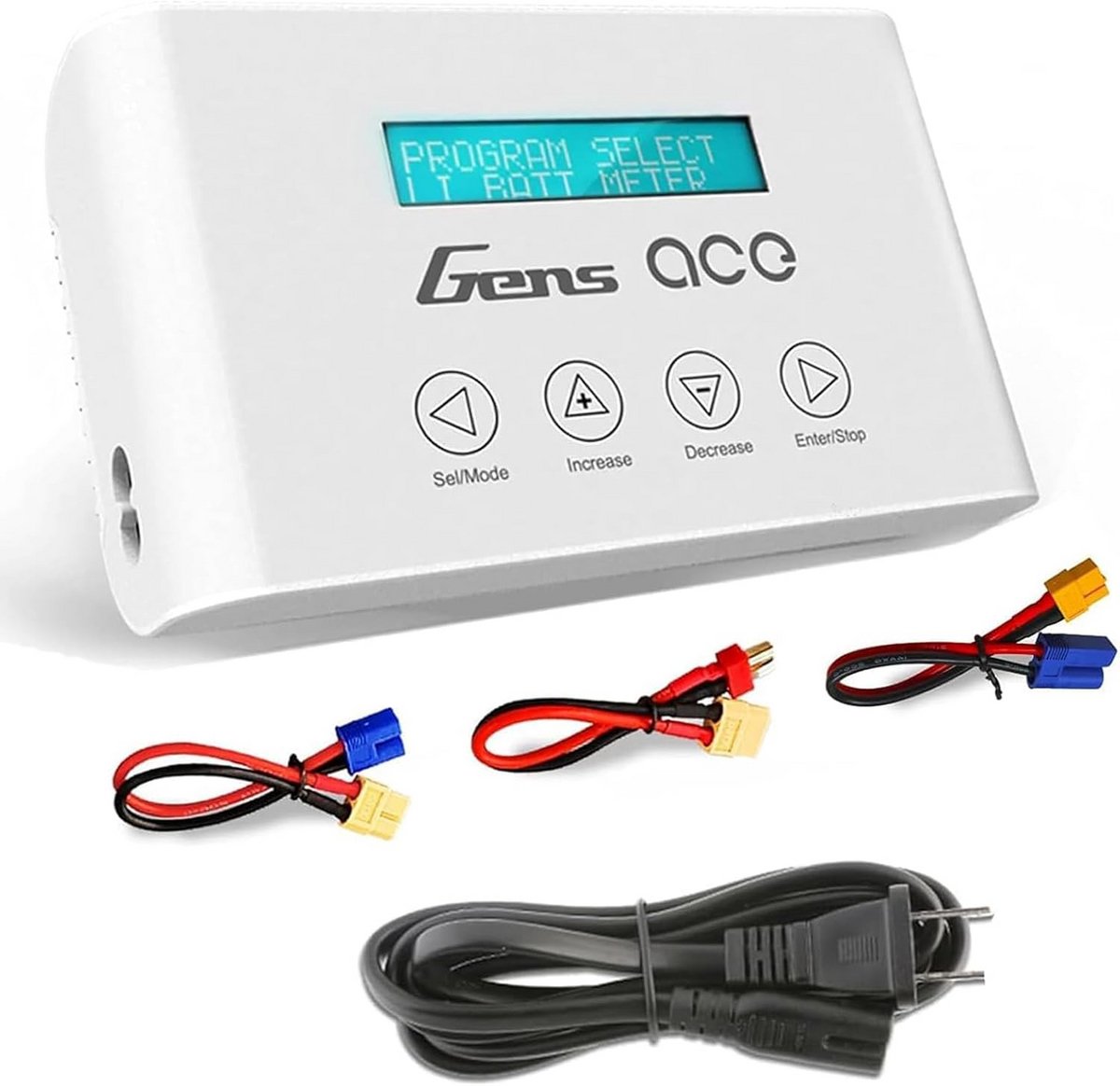 Smart Batterijlader - Accu Lader Balancer - RC Apparaten Opladen - 10 Ampere Laadsnelheid - 100 Watt - Zwart