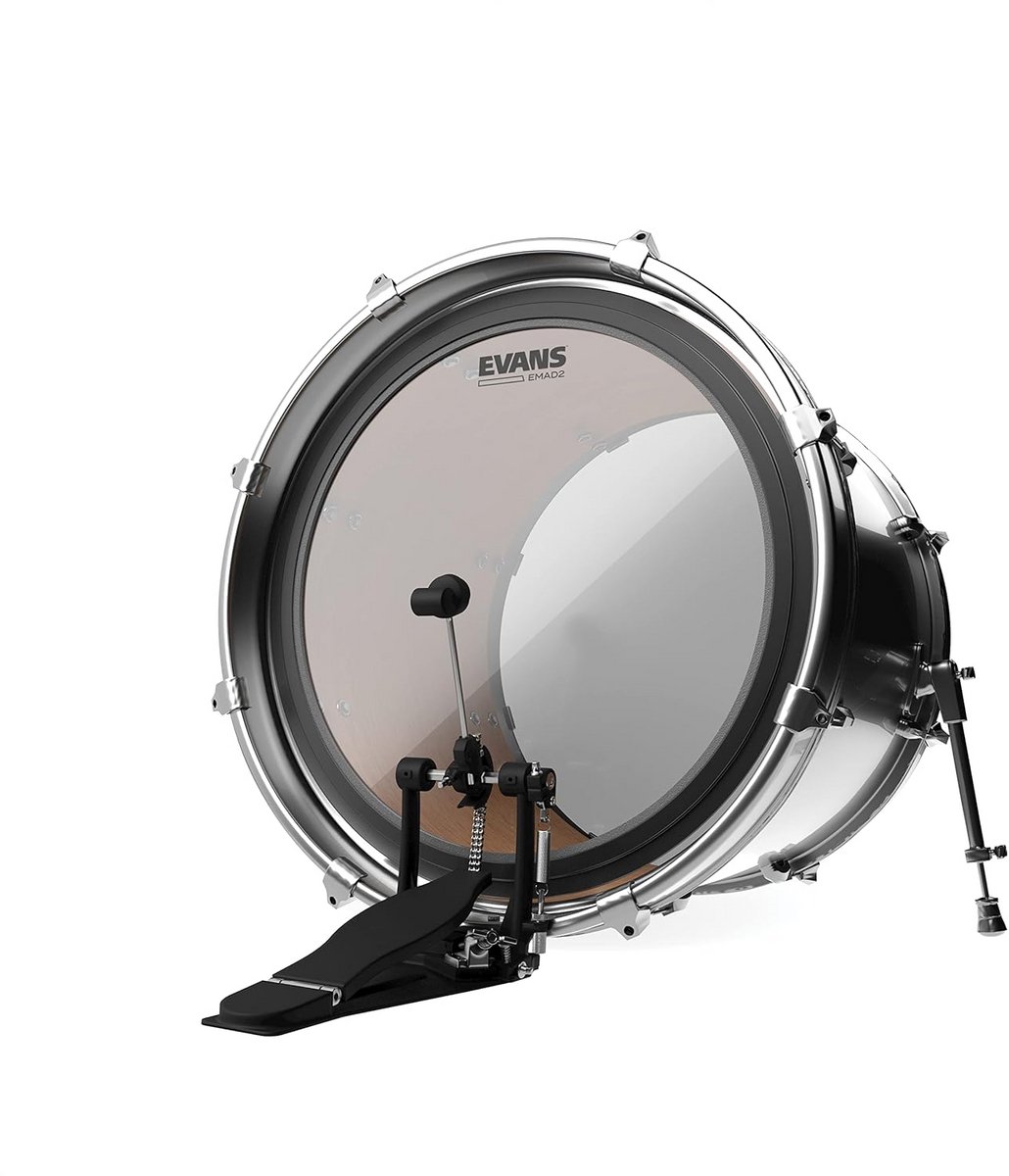 Doorzichtige Slagvel voor Bassdrum 22 inch - Verbeterde Resonantie en Duurzaamheid