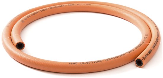Rubbermagazijn - Propaanslang - Oranje - DN=10mm - Lengte = 50 meter -Flexibele gasslangen - Lage druk gasslang van Rubbermagazijn — afbeelding 5