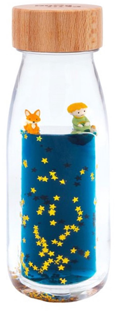 Petit Boum - Sensorische fles move de kleine prins - Blauw