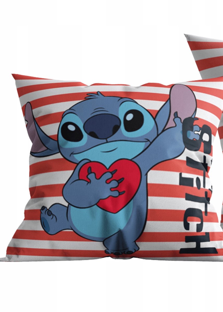 Disney Lilo & Stitch Kussen, Hart - 40 x 40 cm - Polyester