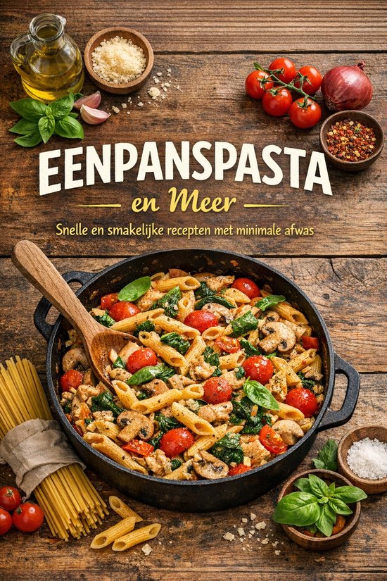 Eenpanspasta en Meer - cover