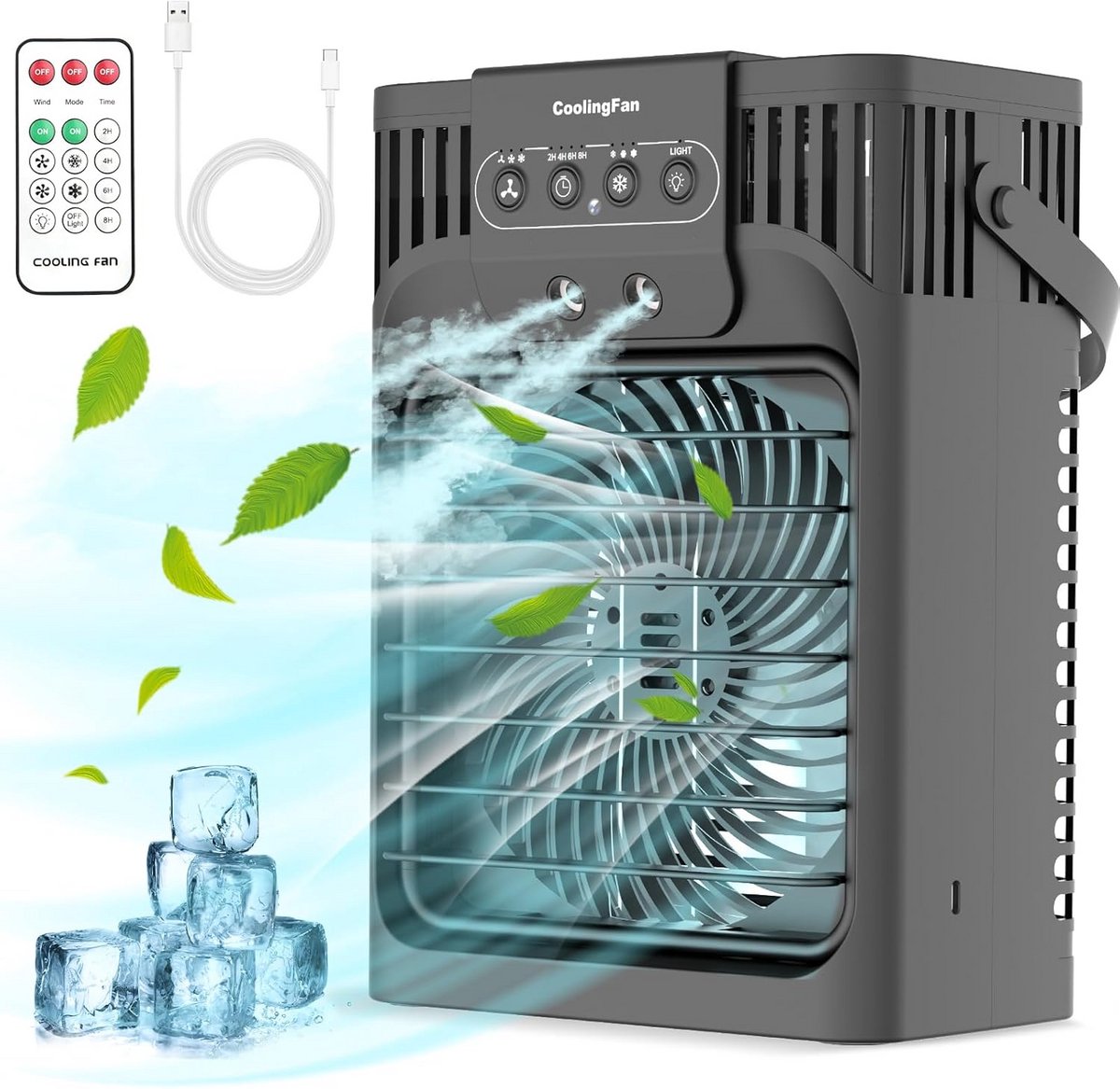 Mobiele Airco - Airconditioning - Ventilatoren - Airco Zonder Afvoerslang - Energie