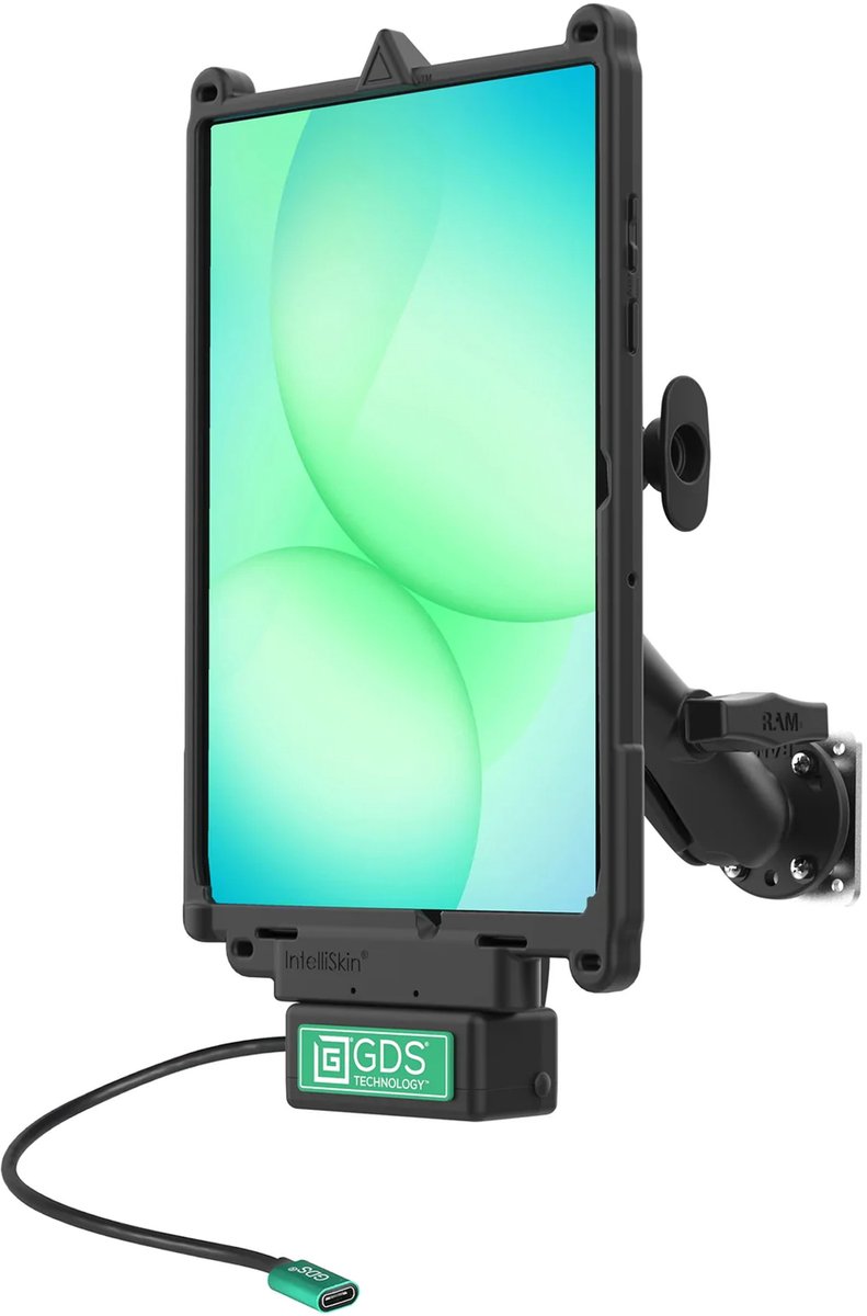 RAM Mounts - GDS Uni-Conn Vehicle Bundle for Samsung Tab A11+ - C-size - Medium Arm