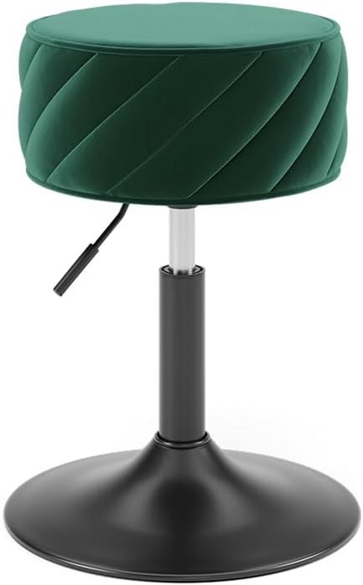 Groene Make-up Kruk Stoel voor Slaapkamer - Elegant Design 35 x 50.5 cm