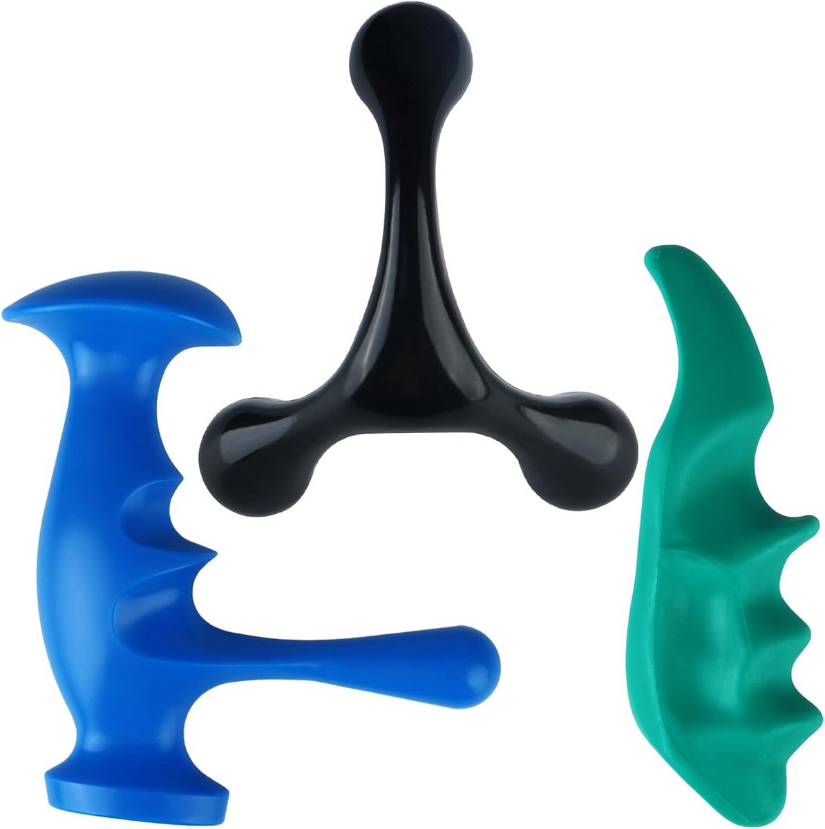 Handmatige Triggerpoint Massage Tool 3-in-1 voor Diepe Weefsel en Spierherstel
