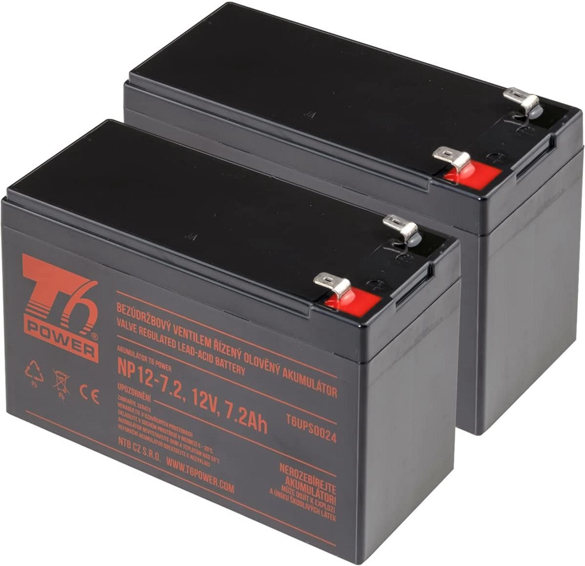 Vervangende Batterij voor UPS 1400 - Duurzame 12V VRLA Accu